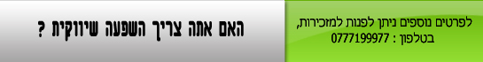 יעוץ שיווקי, השפעה שיווקית, שיווק מקצועי